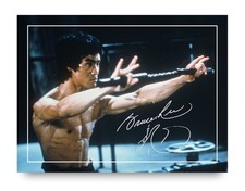 Bruce lee signed memorabilia - signed,