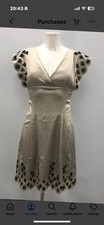 Karen Millen Silk Dream Dress – UK Size 12 – Elegant Ascot, Races, Weddings