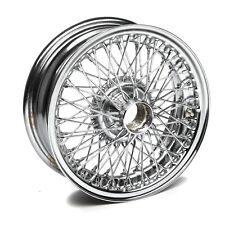 XW480 Austin Healey Chrome Wire wheel 5.5x15" 72 Spokes MWS Triumph TR6