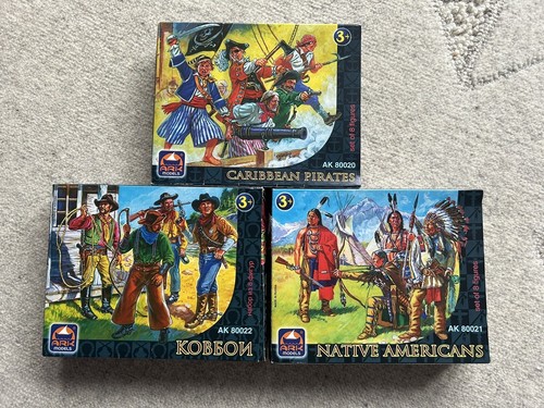 Figures indians cowboys and - figures, of