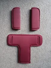pushchair accessories: silver cross harness shoulder pads covers/crotch pads
