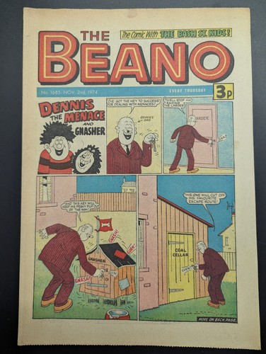 Beano comic 1685 november - comic,