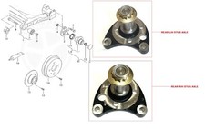 REAR STUB AXLE PAIR LH & RH