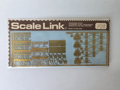 Etched brass scale - etched,