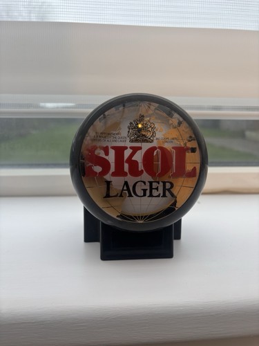 Vintage skol beer lamp bar - vintage,