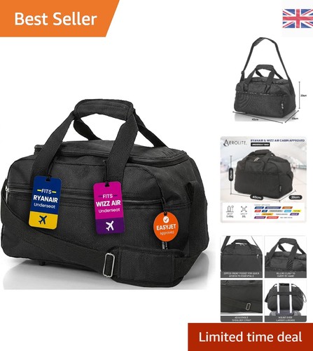 Adaptable black cabin bag - cabin,
