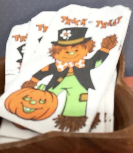 Vintage halloween paper - halloween, bags
