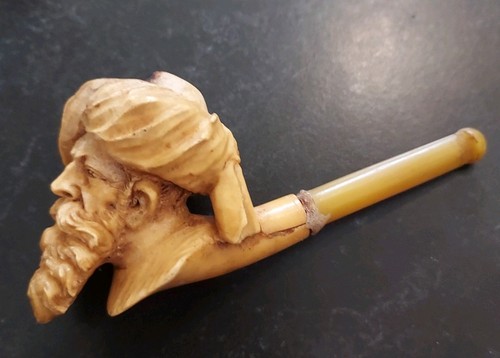 Antique carved meerschaum - carved,