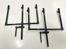 Singles storks buzz bar, bank sticks, stabilizers,  2 or 3 rod set up, Aluminium