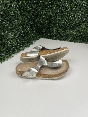 Women silver birkenstock - women's,