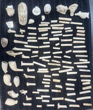 Large job lot antique clay - large,