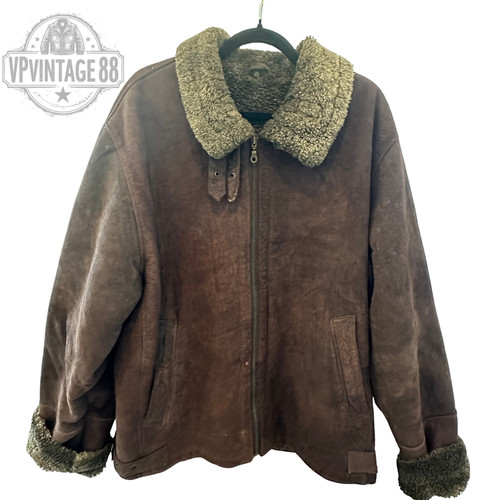Vintage aviator bomber - b-3,