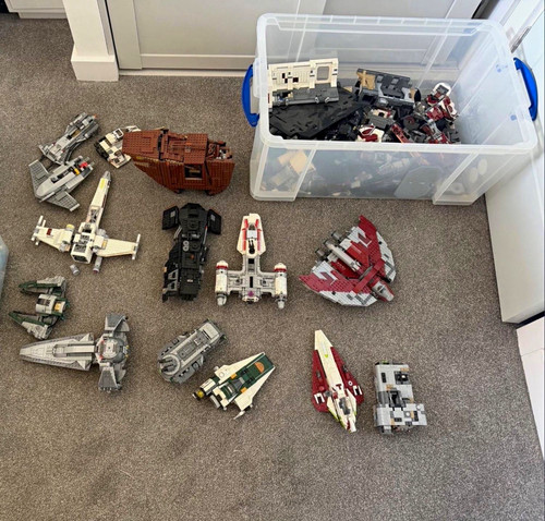 Lego star wars bulk lot - star,