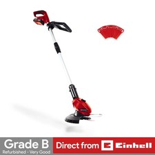Einhell Cordless Strimmer 24cm With Battery 20x Blades GE-CT 18 Refurb GRADE B