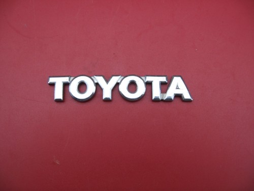 Genuine toyota rear badge - genuine,