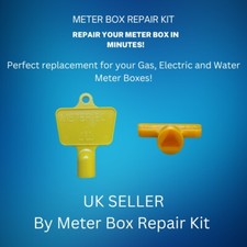 Yellow Service Utility Meter