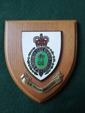 Old H.M.P. Magilligan Plaque.