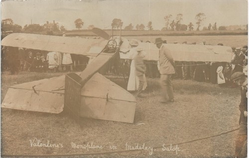 Madeley valentine monoplane - valentine's,