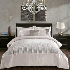 3 Piece Luxury Crushed Velvet