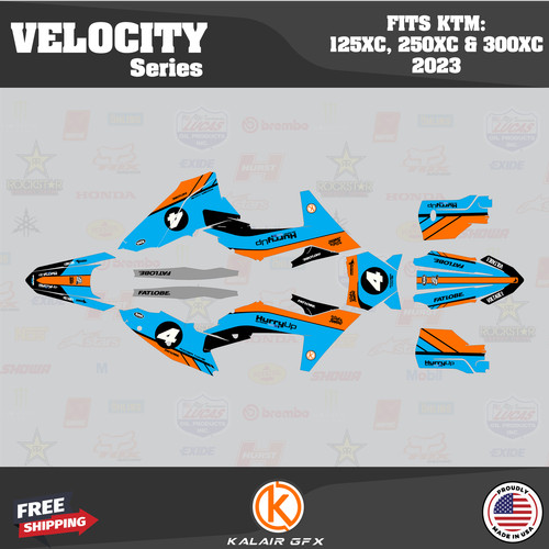 Graphics kit for ktm stroke - graphics,