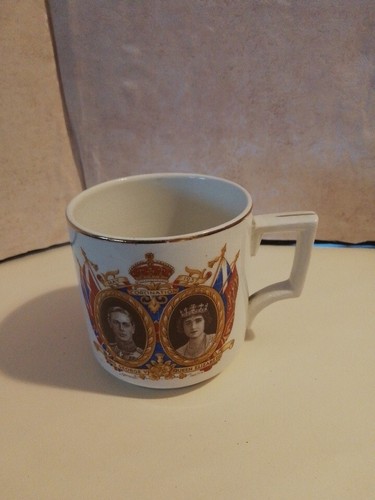 Vintage royal coronation mug - royal,