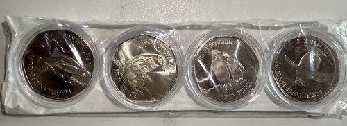Falkland islands penguin 50p - penguin, 50p/4