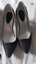 Ruby Shoo Sally Healed Black