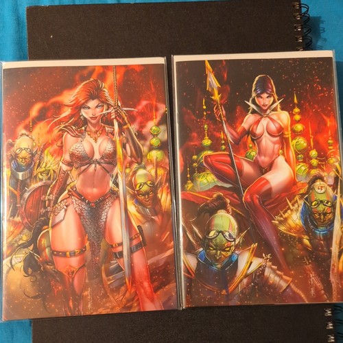 Vampirella red sonja she - vampirella,
