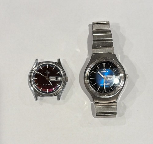 Vintage timex falcon eye day - timex,