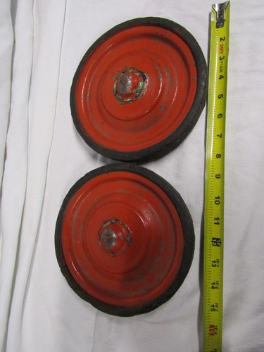 Vintage pair pedal tractor - vintage,