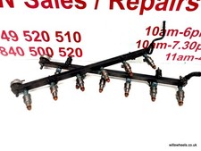 BMW E31 E32 M70 M70B50 V12 750i 850i Fuel Rails & 12 Injectors Bosch 0280150715