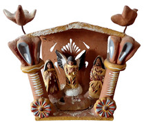 Mexico Nativity Clay