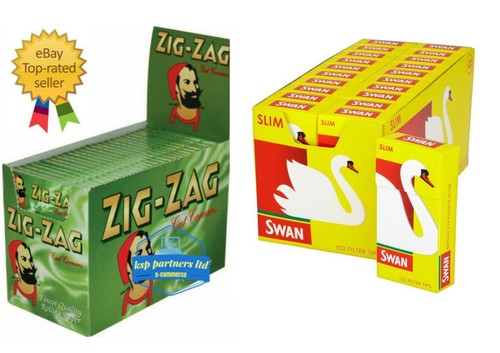 600 rizla zig - zag, cigarette