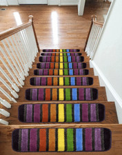 New Carpet Stair Treads