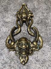 King Poseidon Face & Dolphins