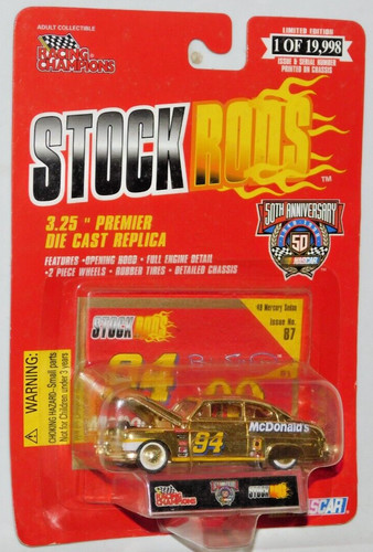 Racing champions stock - champions, rods