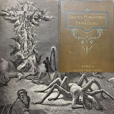 Dante Vision of Purgatorio & Paradiso Illustrated By Gustav Dore 1893 Popular Ed