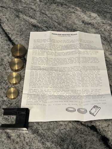 Vintage brass peerless nested - vintage,