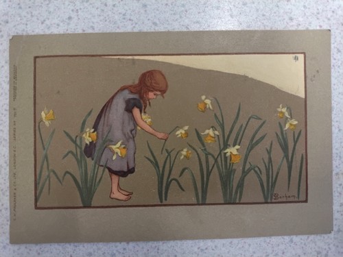 Vintage postcard sybil barham - vintage,