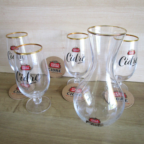 Set stella artois - 4, cidre