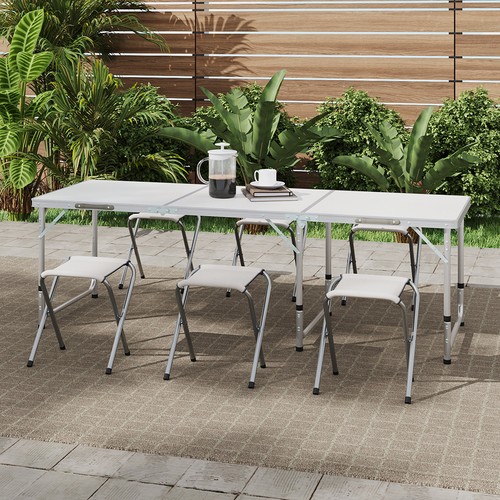Folding trestle table - 1.8m,