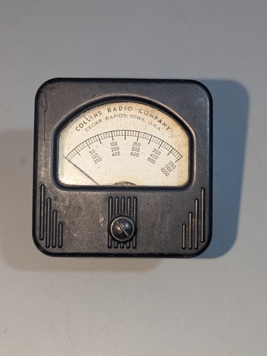 Collins bakelite panel - panel, meter