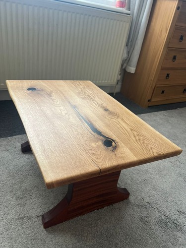 Oak live edge coffee - oak,