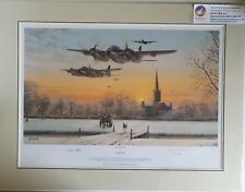 LRG Limited Aviation Double Mounted Print Pathfinder Force Philip West  MOSQUITO