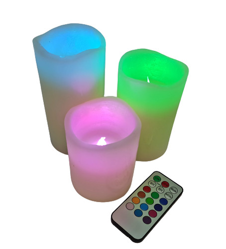 Flameless 12color changing - 12color, led