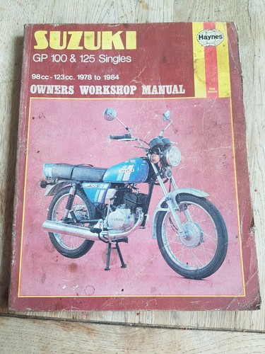 Haynes suzuki 100 - gp, 125