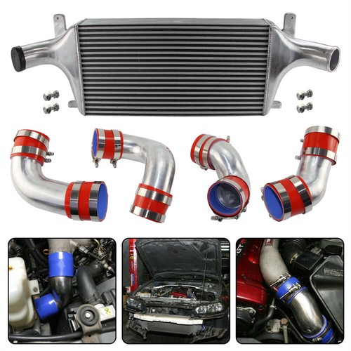 Front mount intercooler - front, intercooler+pipe