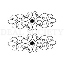 Wrought Iron Wall Art Decor