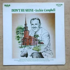 ARCHIE CAMPBELL DIDN'T HE