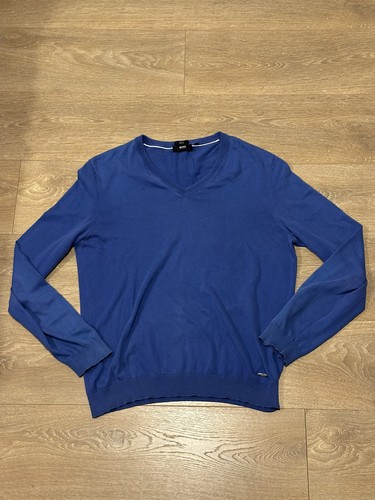 Hugo boss men - blue, knitwear